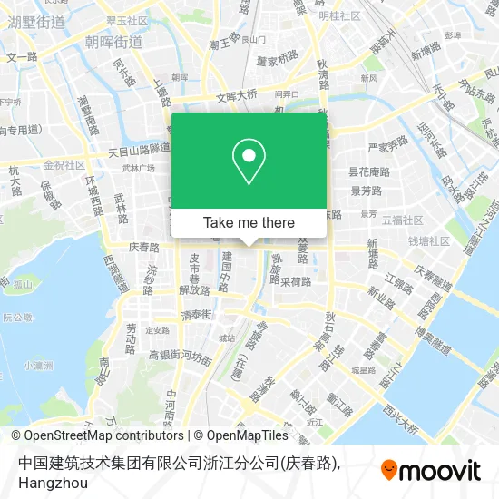 中国建筑技术集团有限公司浙江分公司(庆春路) map