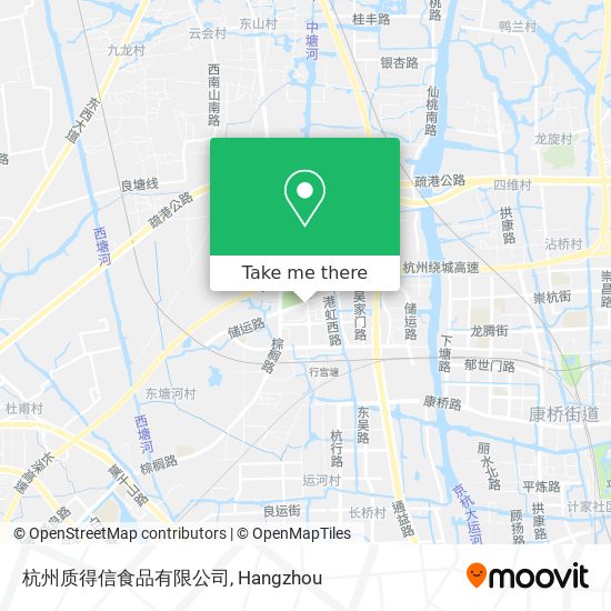 杭州质得信食品有限公司 map