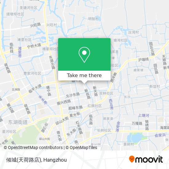 倾城(天荷路店) map
