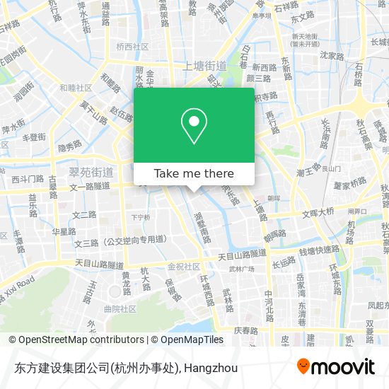 东方建设集团公司(杭州办事处) map