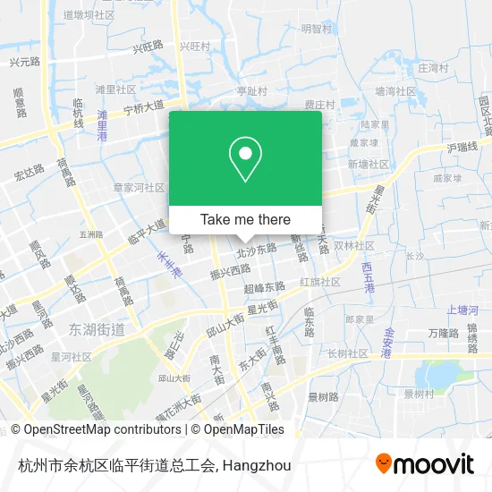 杭州市余杭区临平街道总工会 map