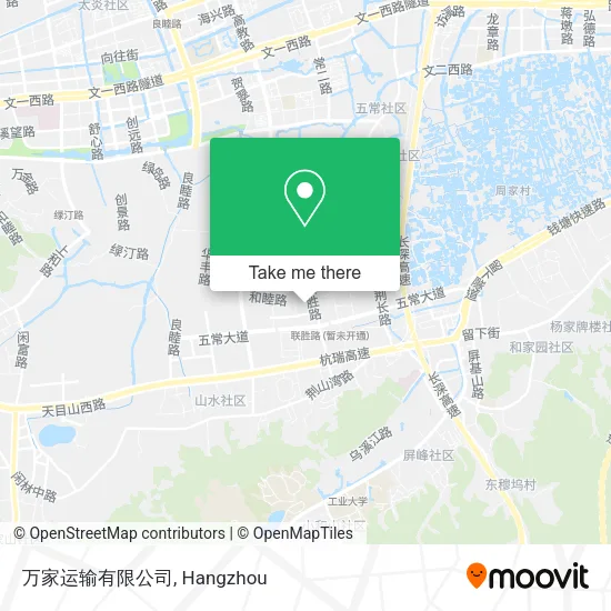 万家运输有限公司 map