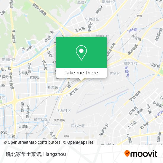 晚北家常土菜馆 map