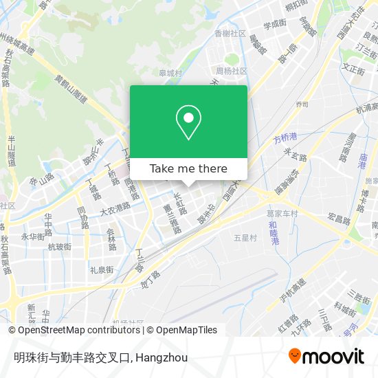 明珠街与勤丰路交叉口 map