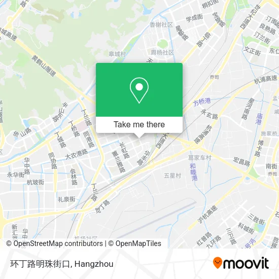 环丁路明珠街口 map