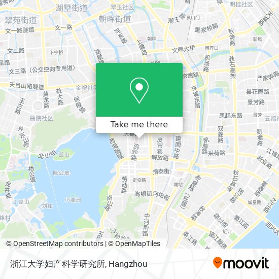 浙江大学妇产科学研究所 map