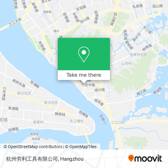 杭州劳利工具有限公司 map