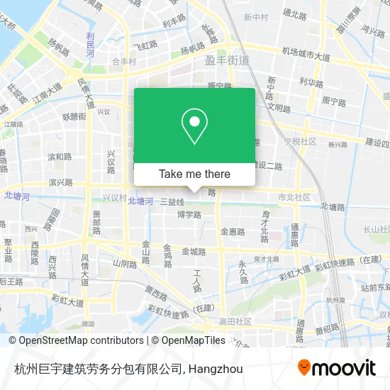 杭州巨宇建筑劳务分包有限公司 map