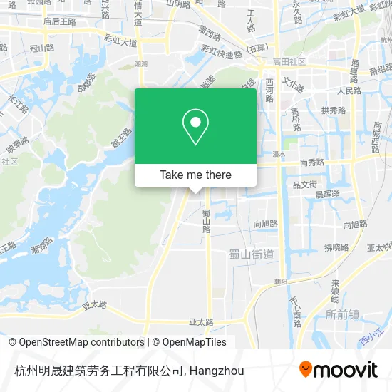 杭州明晟建筑劳务工程有限公司 map