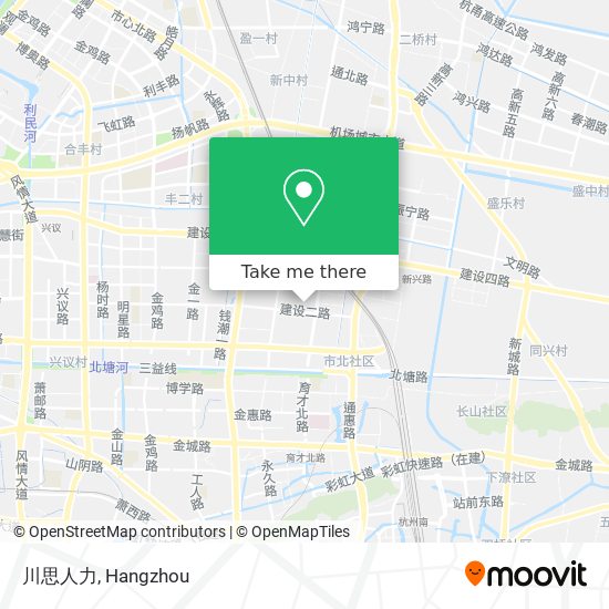 川思人力 map