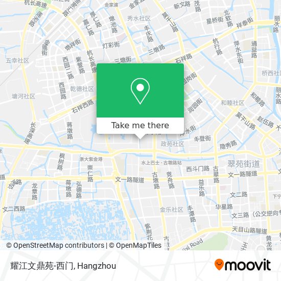 耀江文鼎苑-西门 map