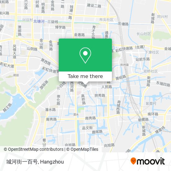 城河街一百号 map