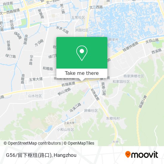 G56/留下枢纽(路口) map