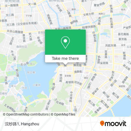 浣纱路1 map