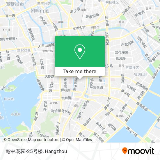 翰林花园-25号楼 map