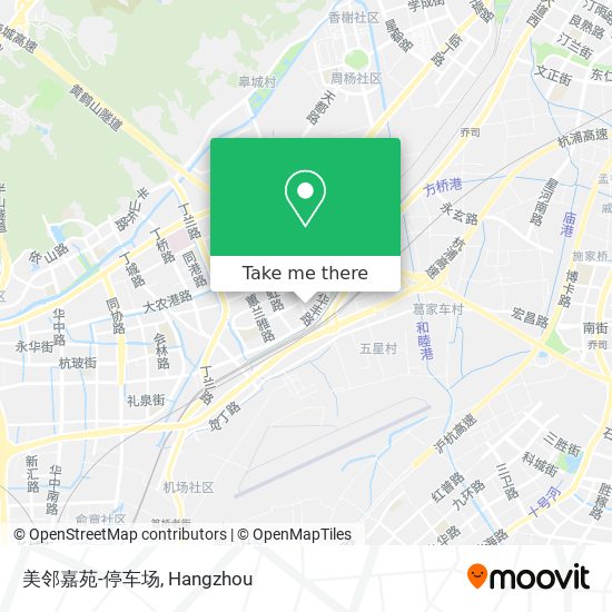 美邻嘉苑-停车场 map
