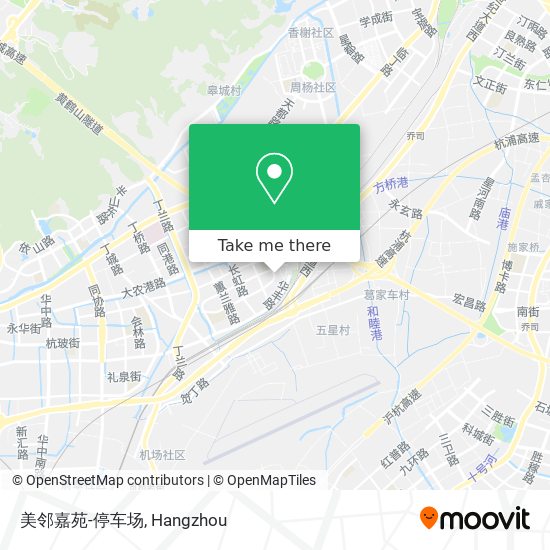 美邻嘉苑-停车场 map