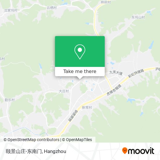 颐景山庄-东南门 map
