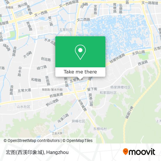 宏图(西溪印象城) map