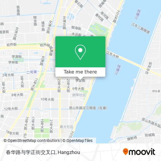 春华路与学正街交叉口 map