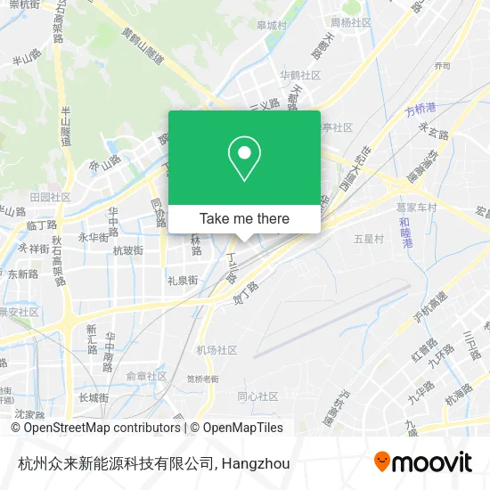 杭州众来新能源科技有限公司 map