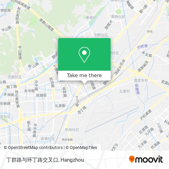 丁群路与环丁路交叉口 map