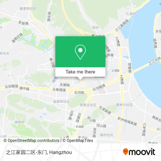 之江家园二区-东门 map