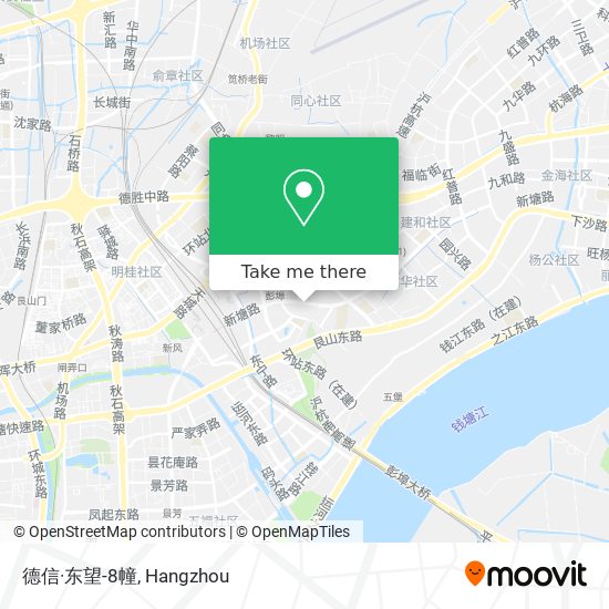 德信·东望-8幢 map