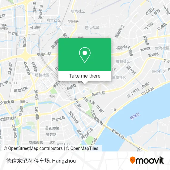 德信东望府-停车场 map