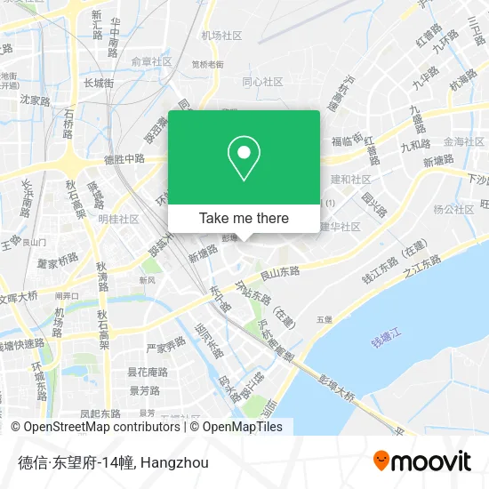 德信·东望府-14幢 map