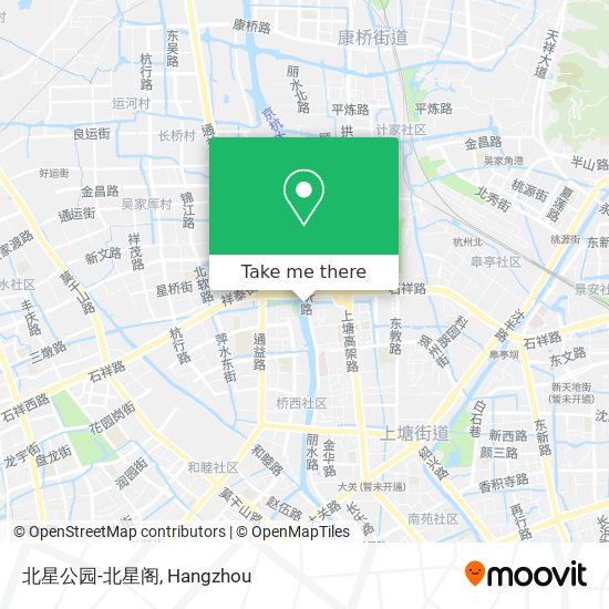北星公园-北星阁 map