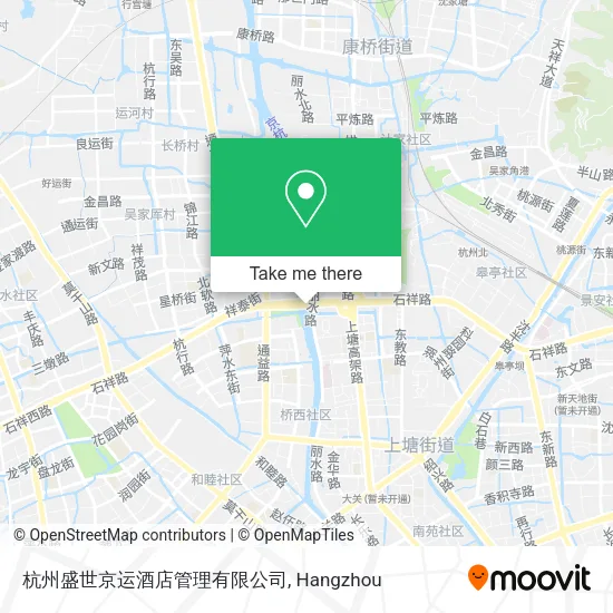 杭州盛世京运酒店管理有限公司 map