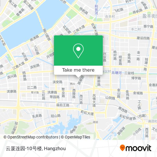 云厦连园-10号楼 map