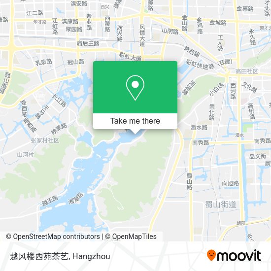 越风楼西苑茶艺 map
