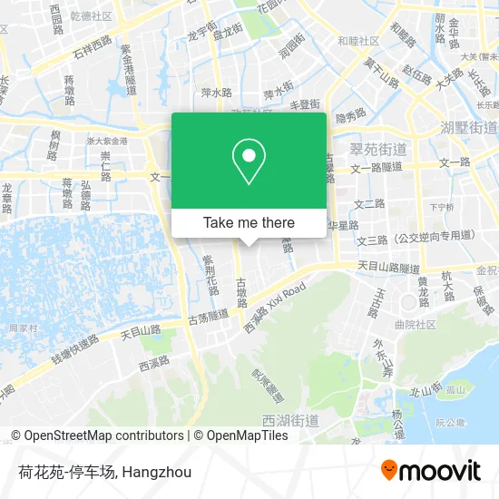 荷花苑-停车场 map