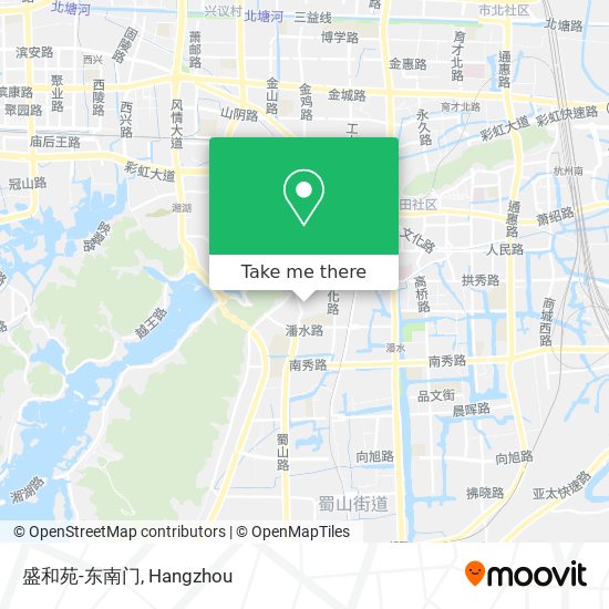 盛和苑-东南门 map