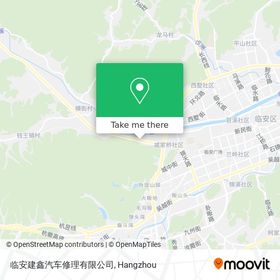 临安建鑫汽车修理有限公司 map