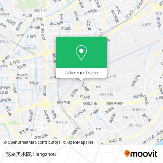 览桥美术院 map