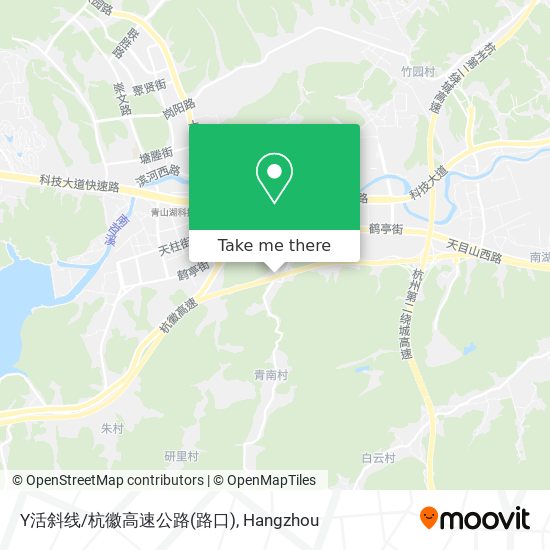 Y活斜线/杭徽高速公路(路口) map