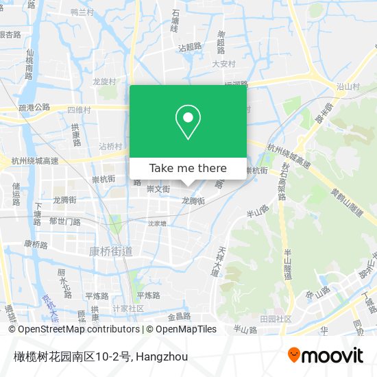 橄榄树花园南区10-2号 map