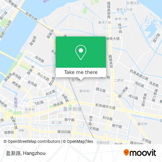 盈新路 map