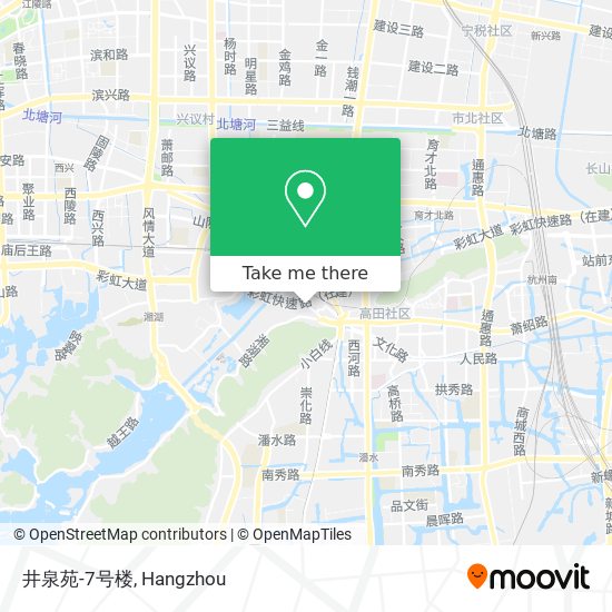 井泉苑-7号楼 map