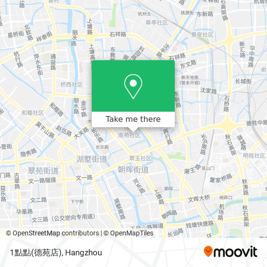 1點點(德苑店) map
