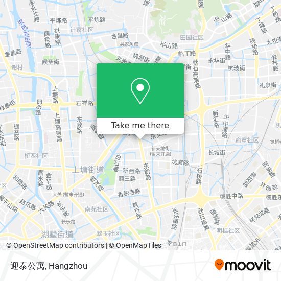 迎泰公寓 map