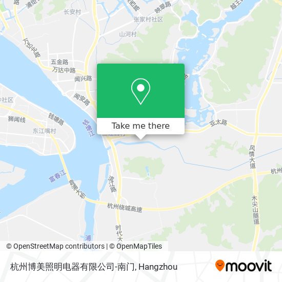 杭州博美照明电器有限公司-南门 map