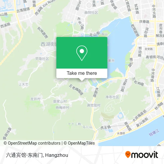 六通宾馆-东南门 map