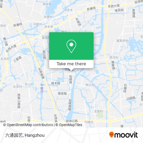 六通园艺 map