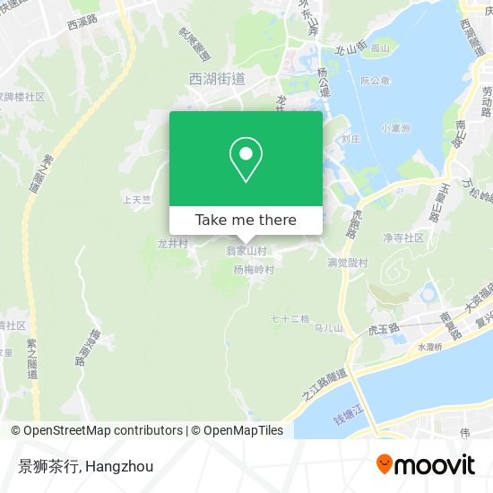 景狮茶行 map