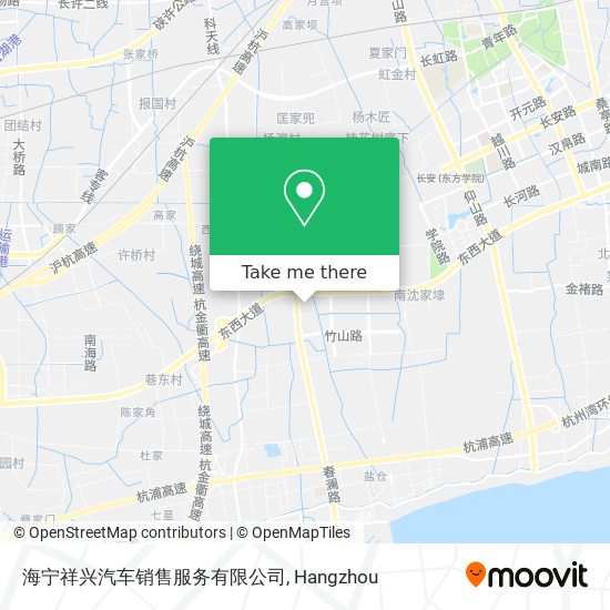 海宁祥兴汽车销售服务有限公司 map