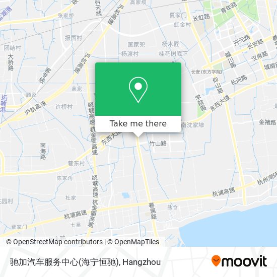 驰加汽车服务中心(海宁恒驰) map